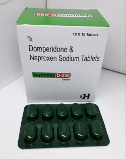 Naprodax D 250mg/10mg Tablet