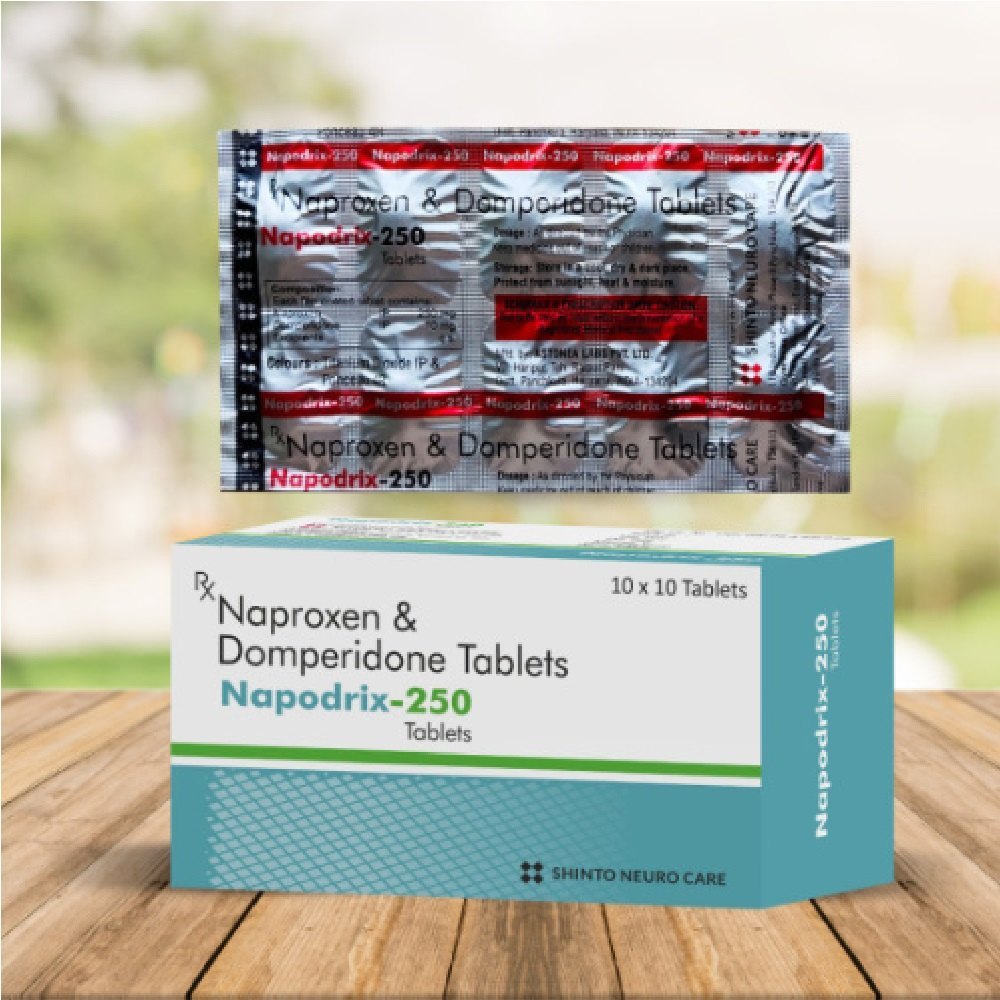 Napodrix 250mg/10mg Tablet