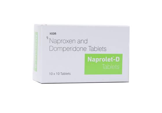 Naprolet D 250mg/10mg Tablet