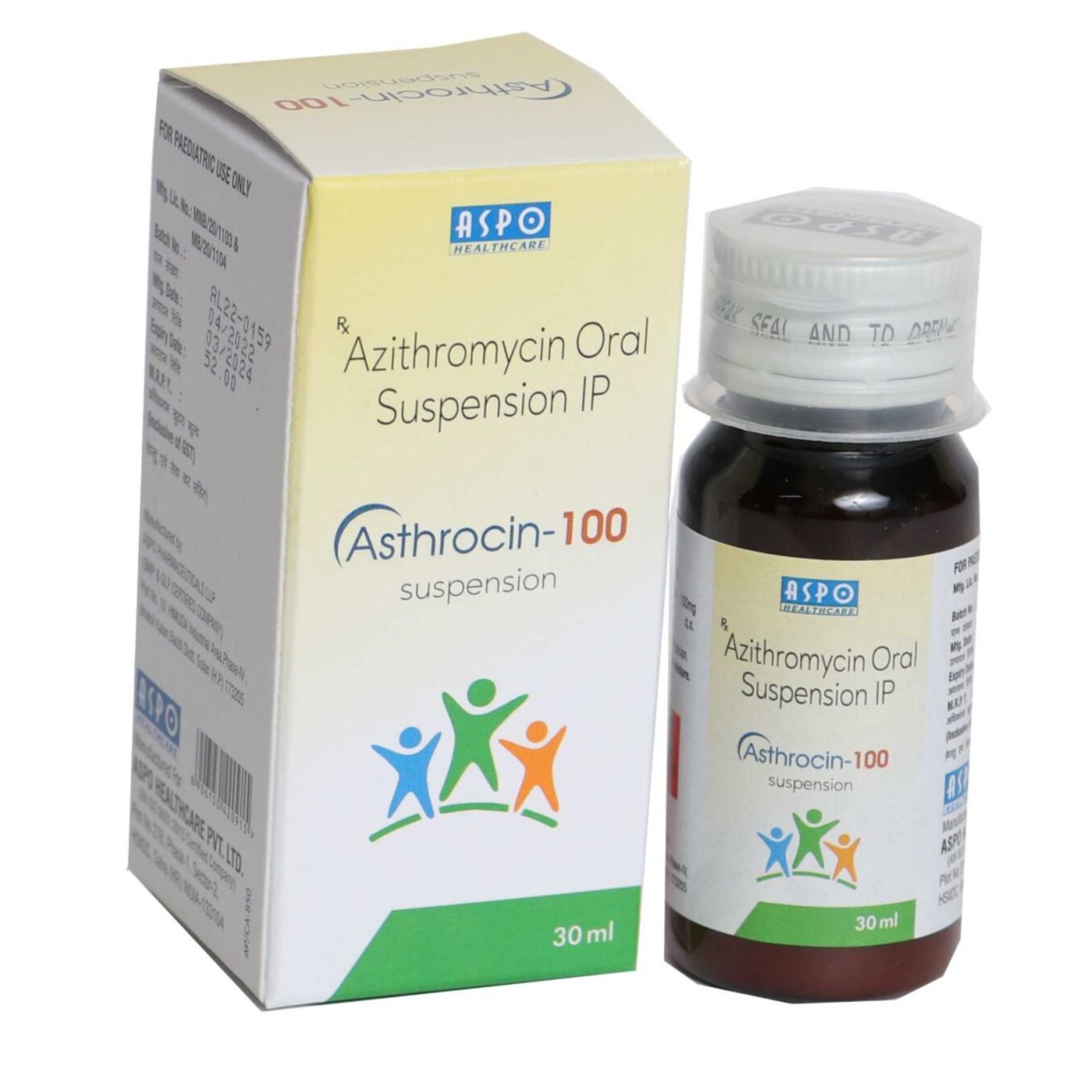 Asthrocin 100mg Oral Suspension