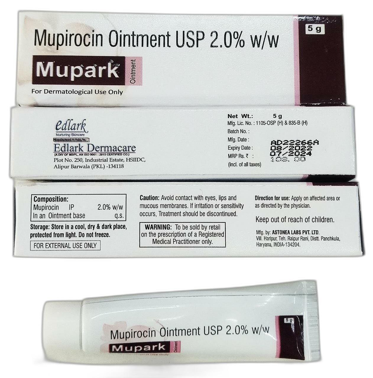 Mupark 2% Ointment
