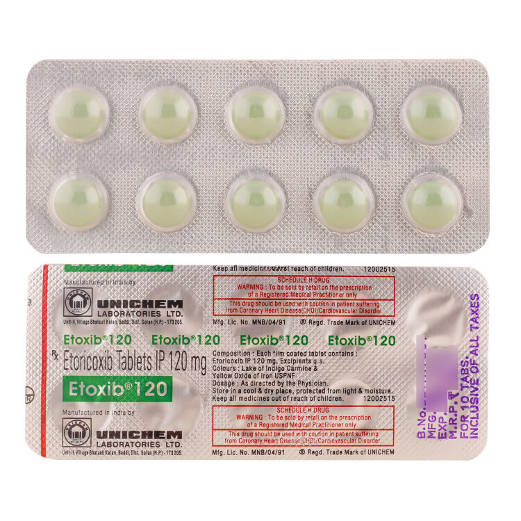 Eloxib 120mg Tablet