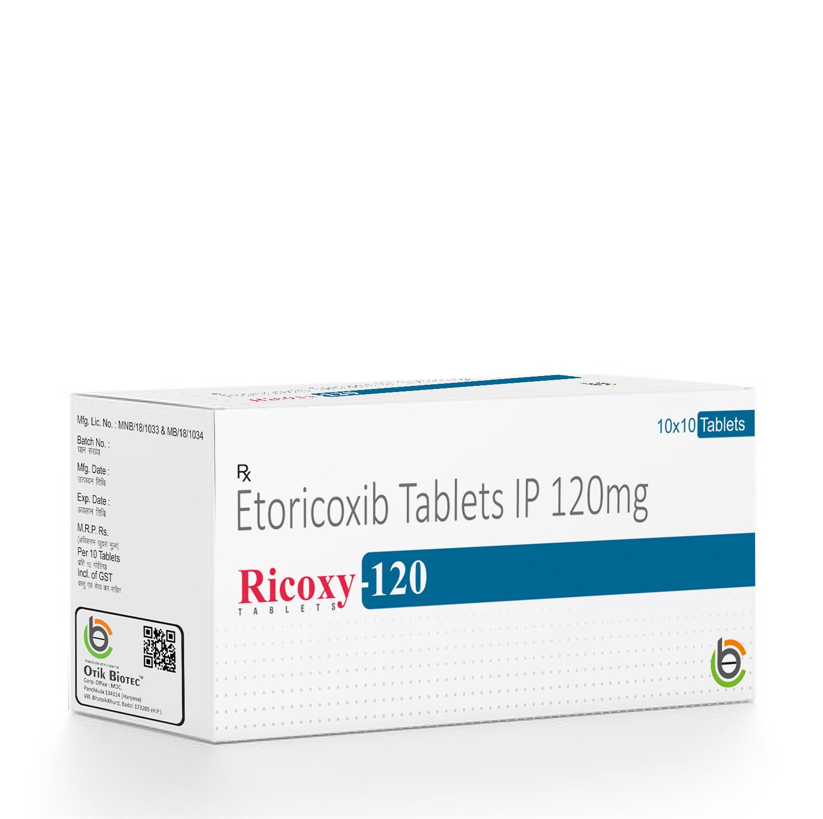 Ricoxy 120mg Tablet