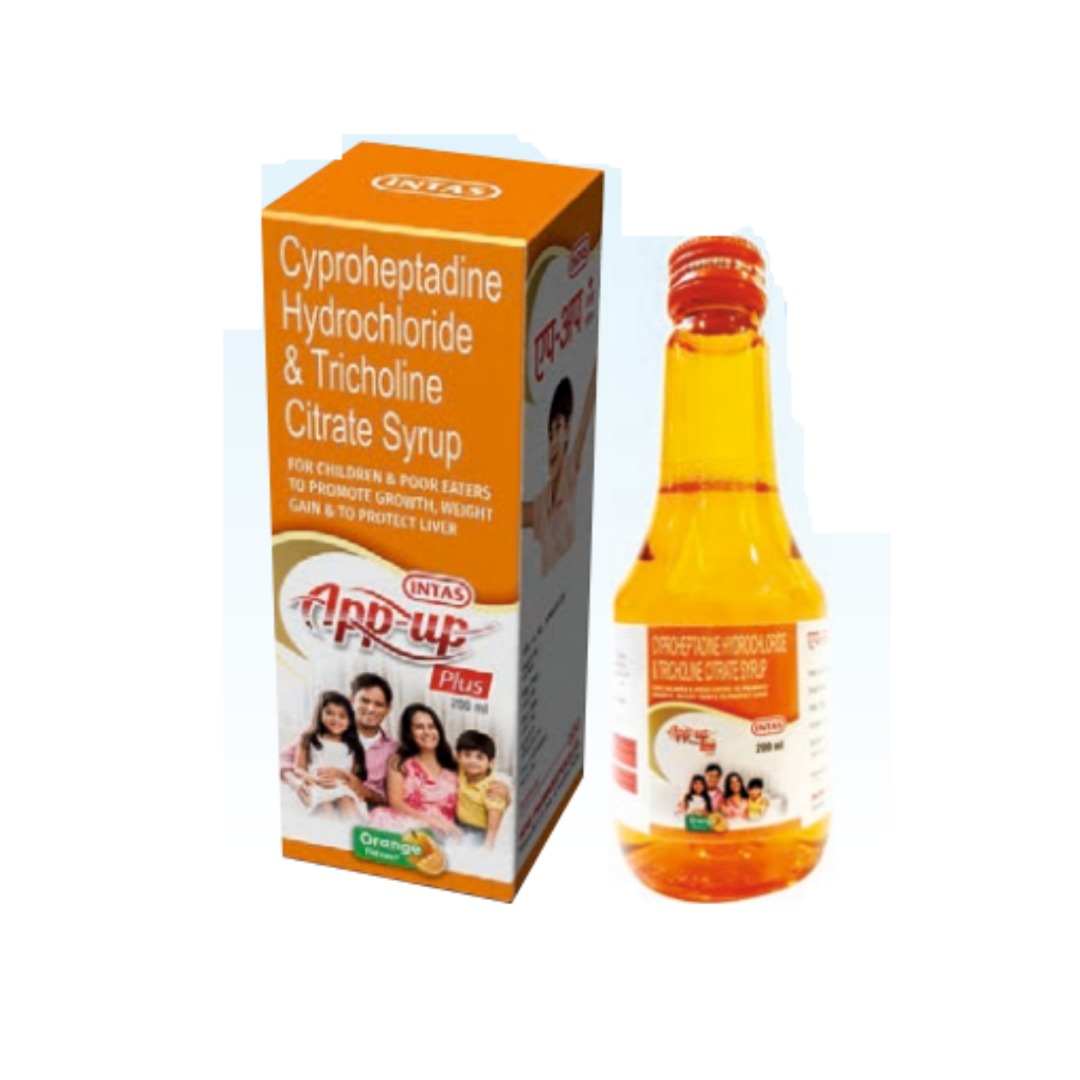 App UP Plus 2mg/275mg Syrup Orange