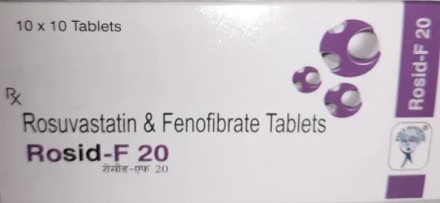 Rosid F 160mg/20mg Tablet - Uses, Price, Side Effects, Substitute