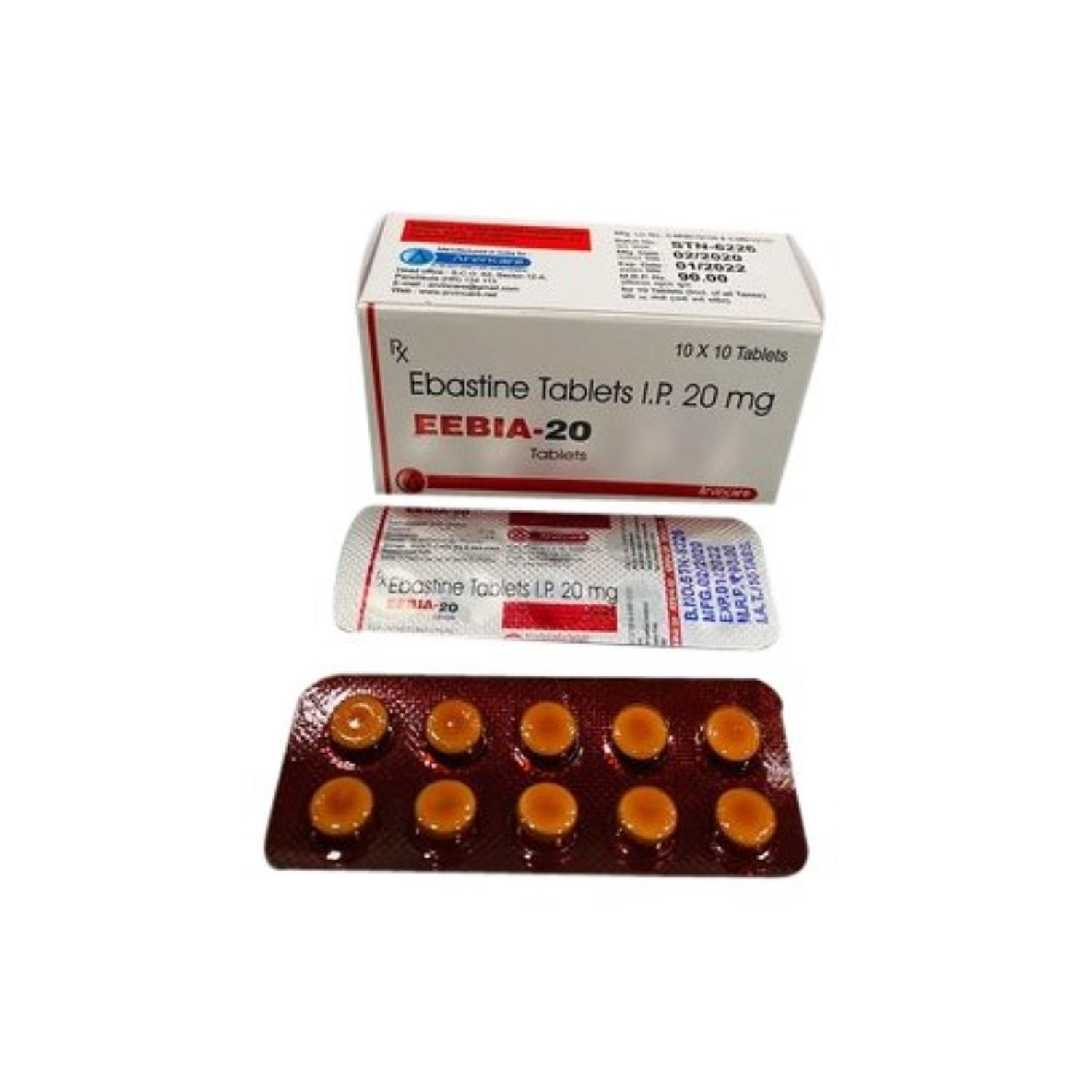 Eebia 20mg Tablet