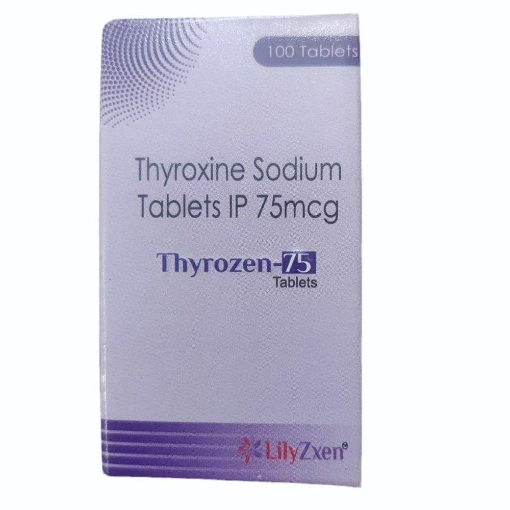Thyrozen 75mcg Tablet