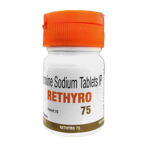 Rethyro 75mcg Tablet