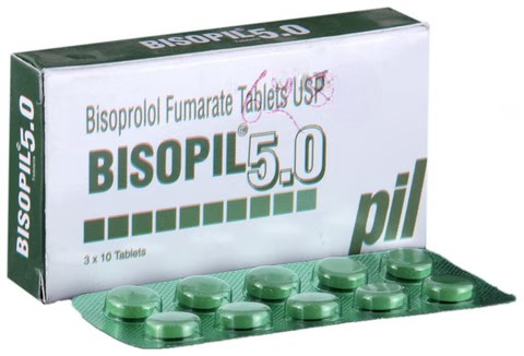 Bisopil 5.0 Tablet - Uses, Price, Side Effects, Substitute