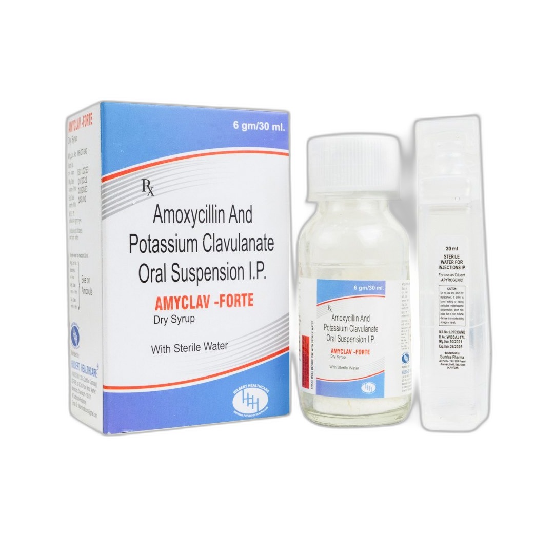 Amyclav Forte Dry Syrup