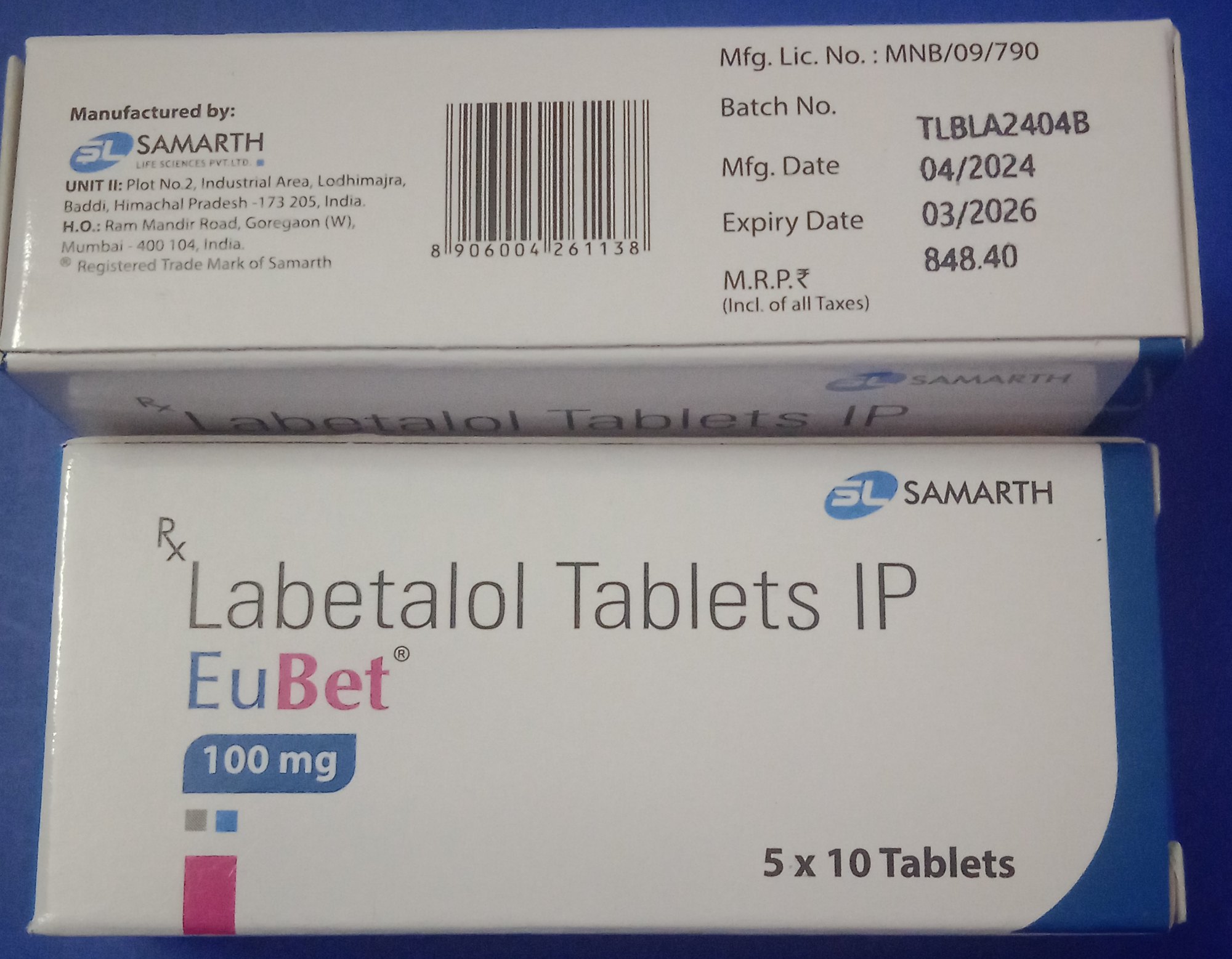 Eubet Tablet