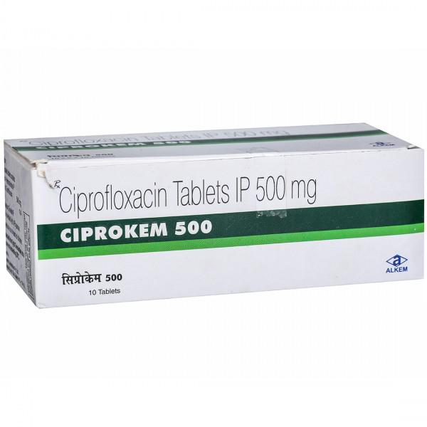Ciprokem CT 500 mg/600 mg Tablet