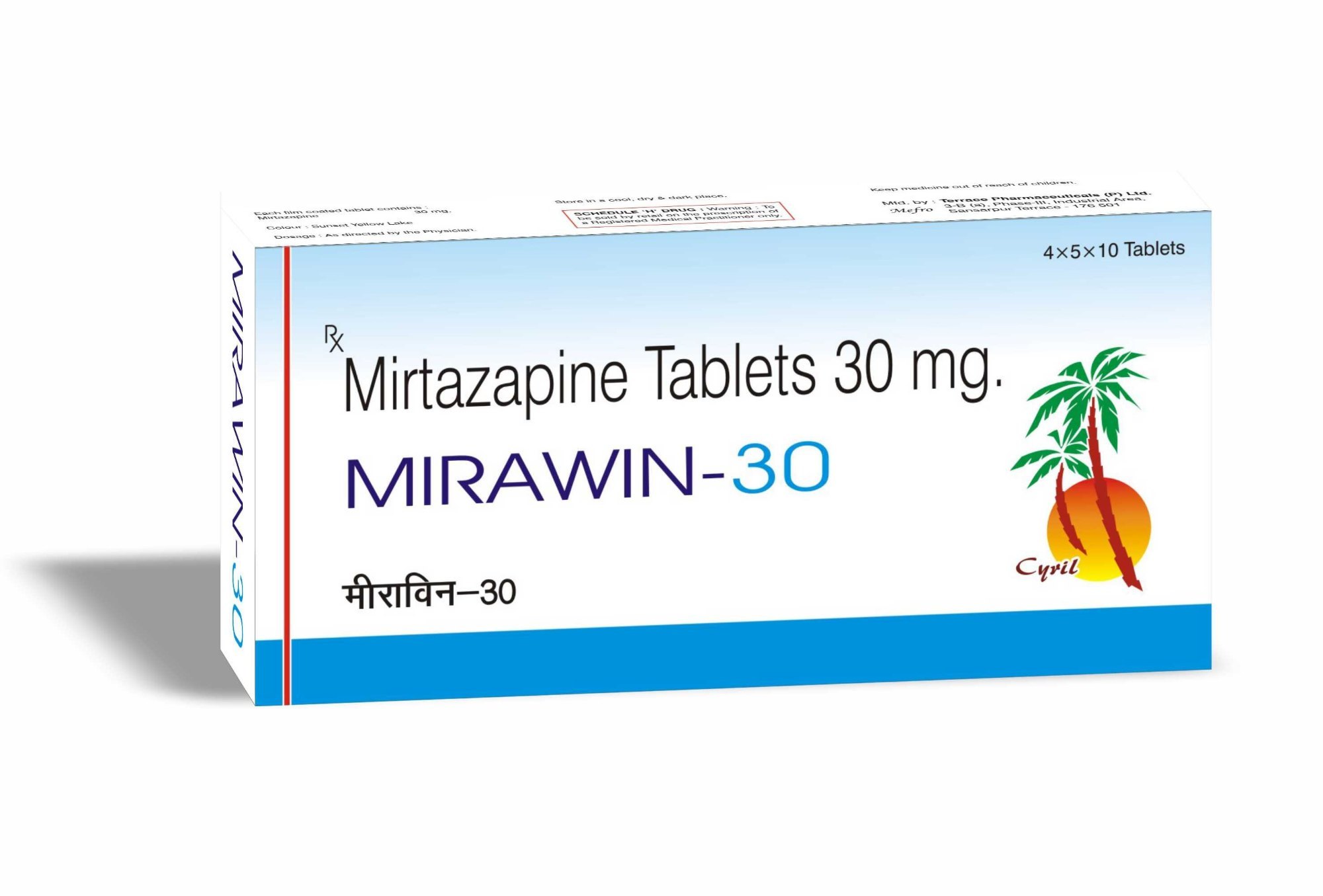 Mirawin 30mg Tablet