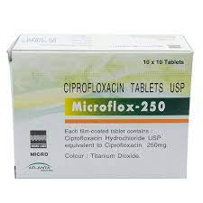 Microflox 250mg Tablet