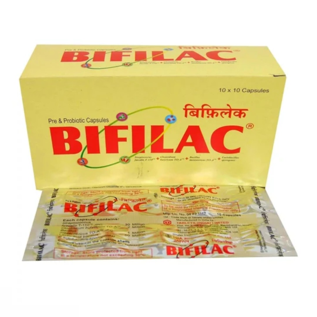 Bifilac Pre & Probiotic Capsule