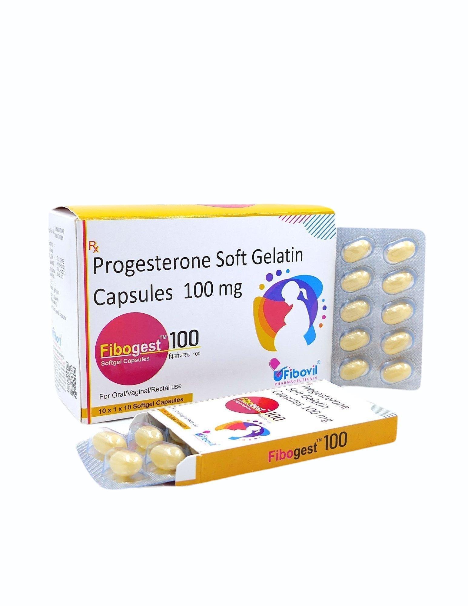 Fibogest 100mg Soft Gelatin Capsule