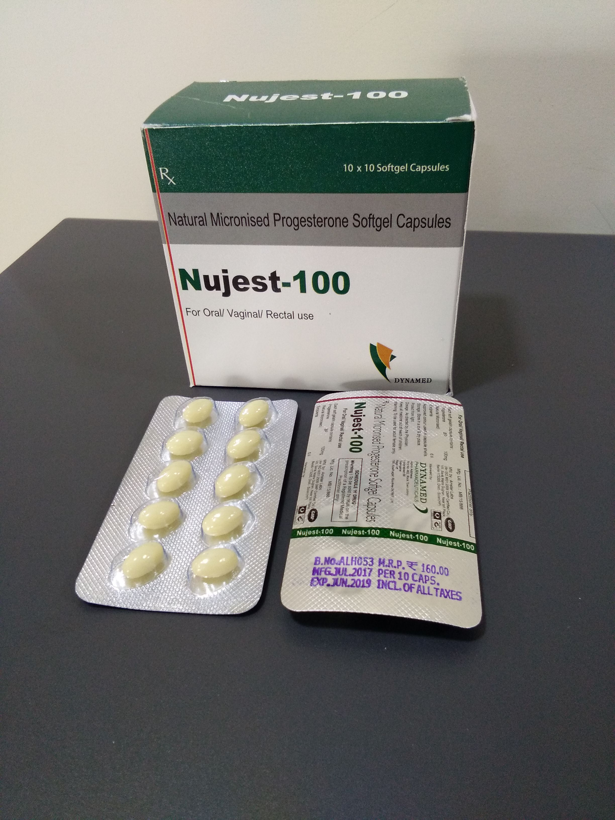 Nujest 100mg Soft Gelatin Capsule