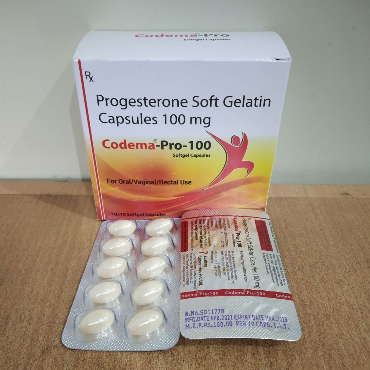 Codema Pro 100 Softgel Capsule