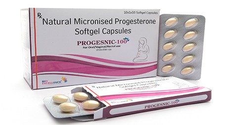 Progesnic 100 Softgel Capsule