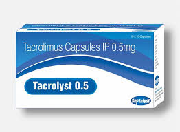 Tacrolyst 0.5mg Capsule