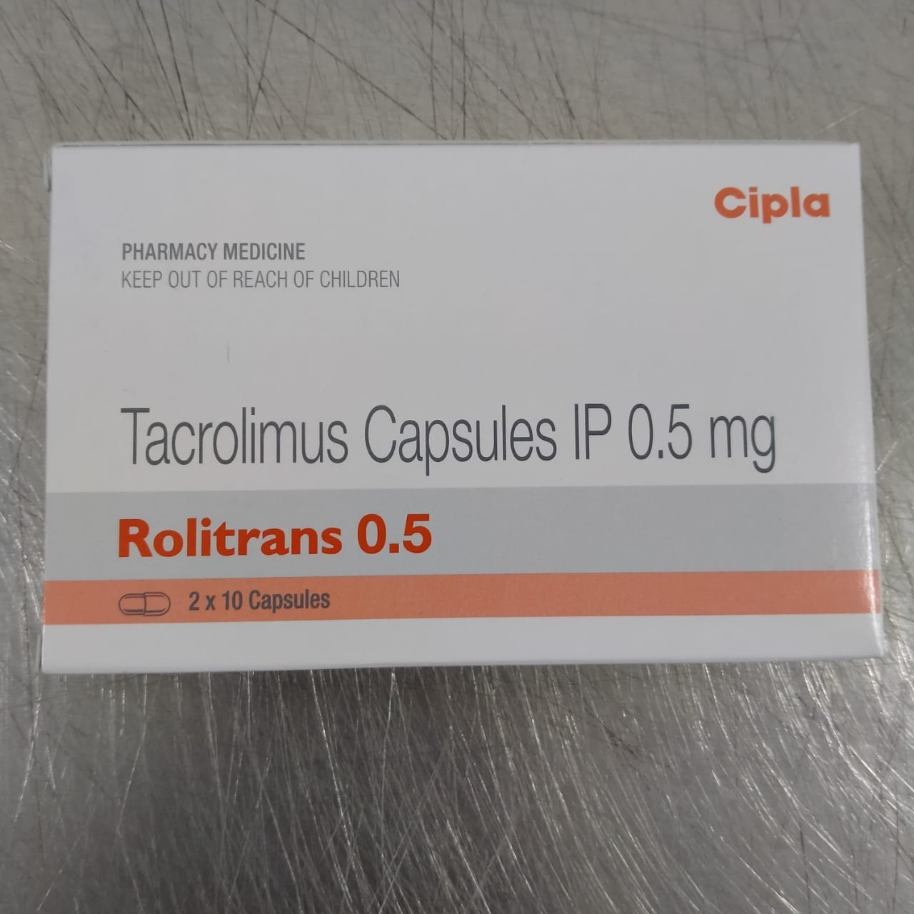 Rolitrans 0.5mg Capsule