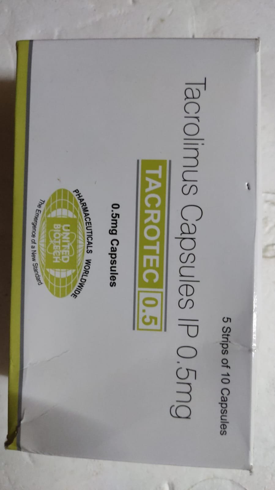 Tacrotec 0.5mg Capsule