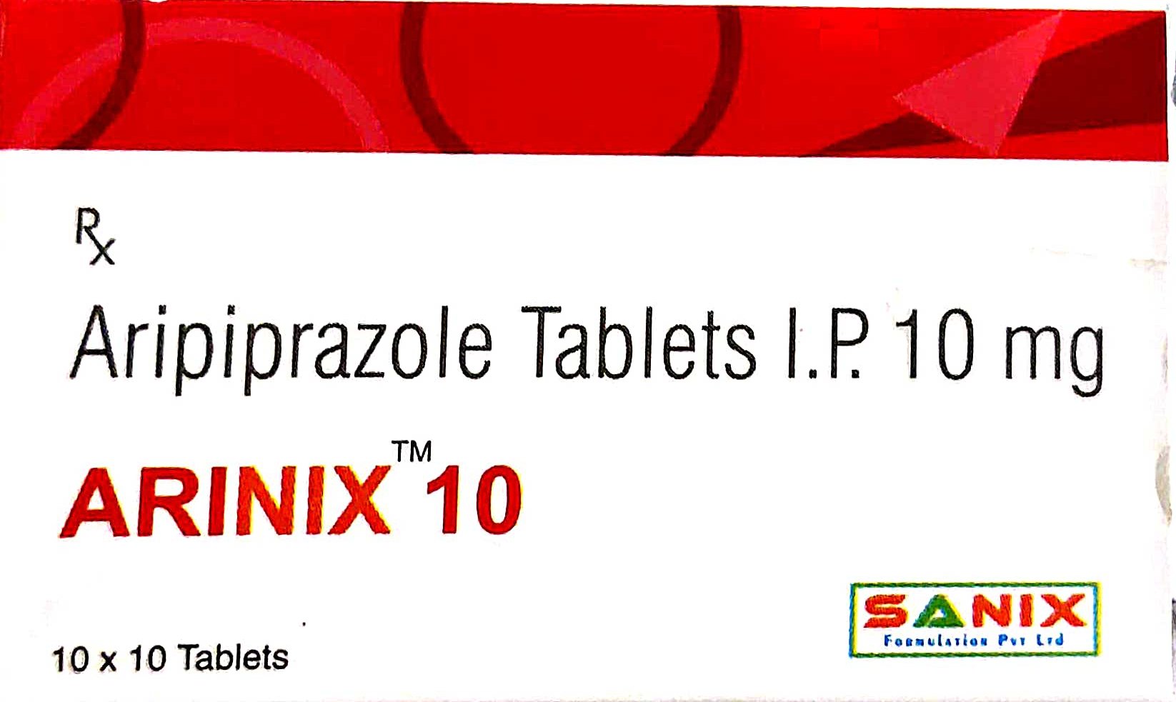 Arinix 10mg Tablet
