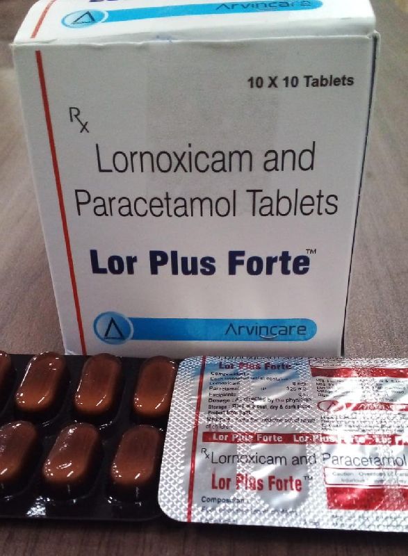Lor Plus Forte 8mg/325mg Tablet