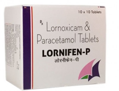 Lornifen P 8mg/325mg Tablet