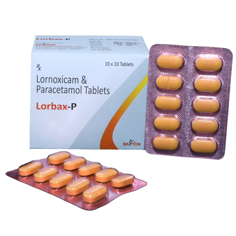 Lorbax P 8mg/325mg Tablet Lorbax P 8mg/325mg Tablet