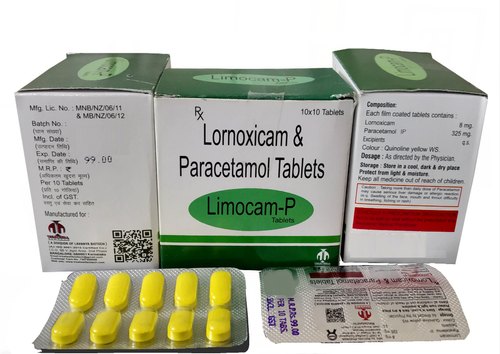 Limocam P 8mg/325mg Tablet