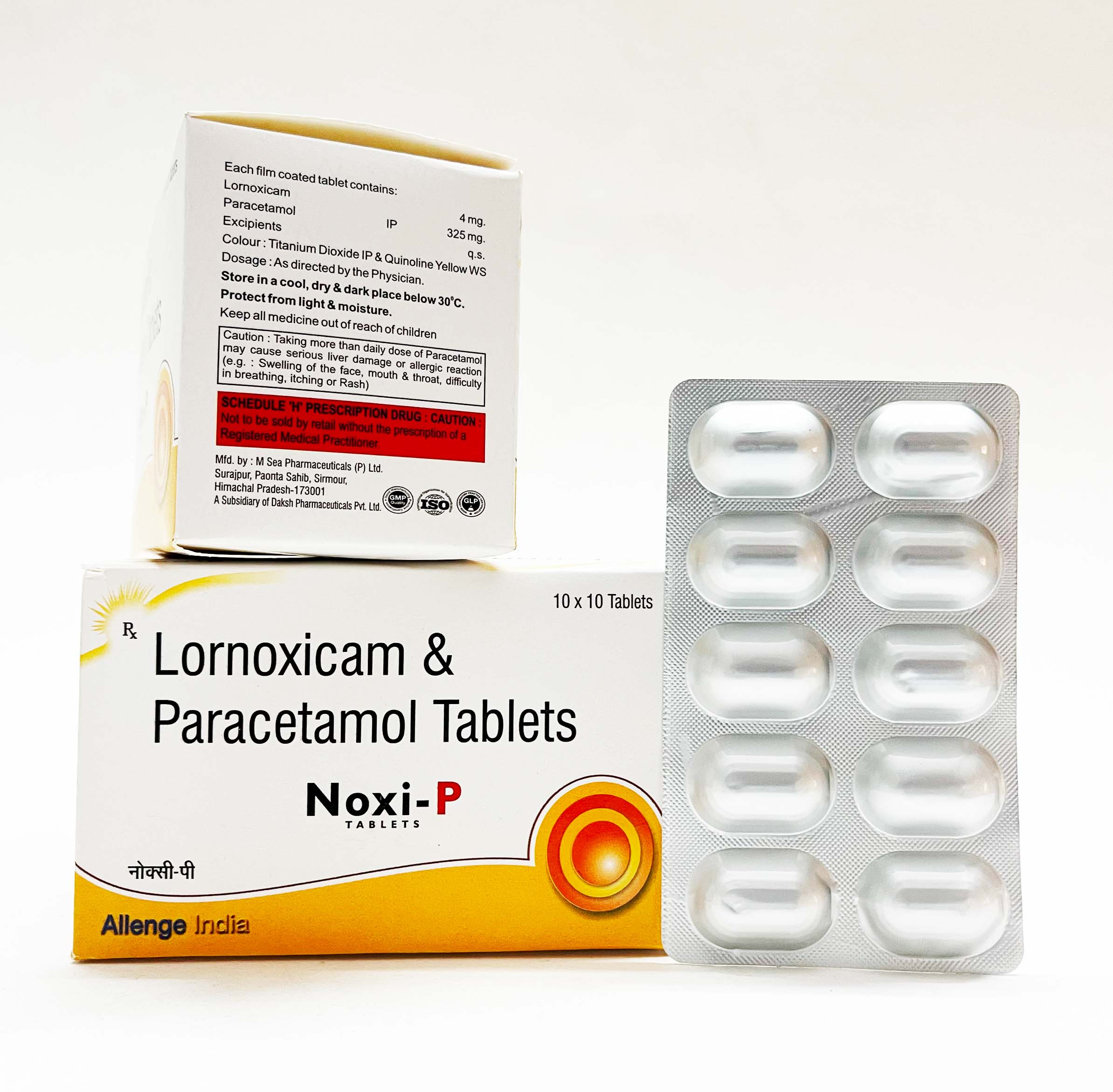 Delnoxi P 8mg/325mg Tablet