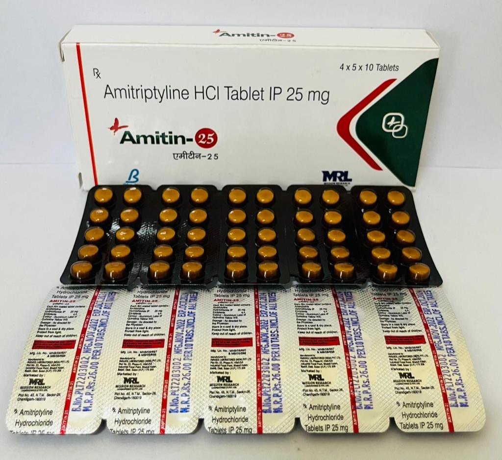 Amitin 25mg Tablet