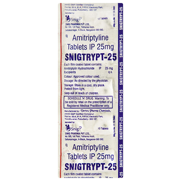 Snigtrypt 25mg Tablet