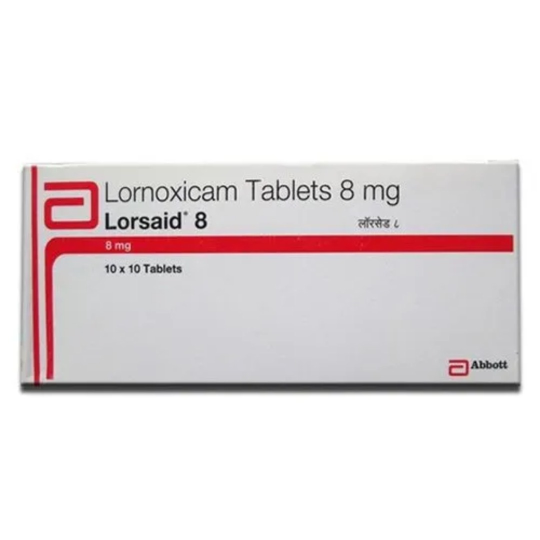 Lorsaid Lorsaid 8mg Tablet - Uses, Price, Side Effects, Substitute