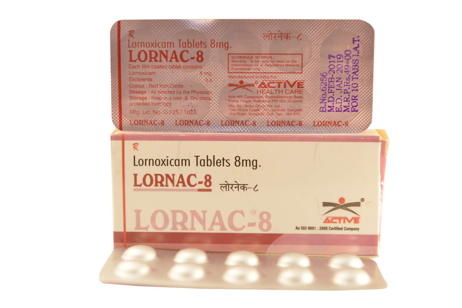 Lornac 8mg Tablet