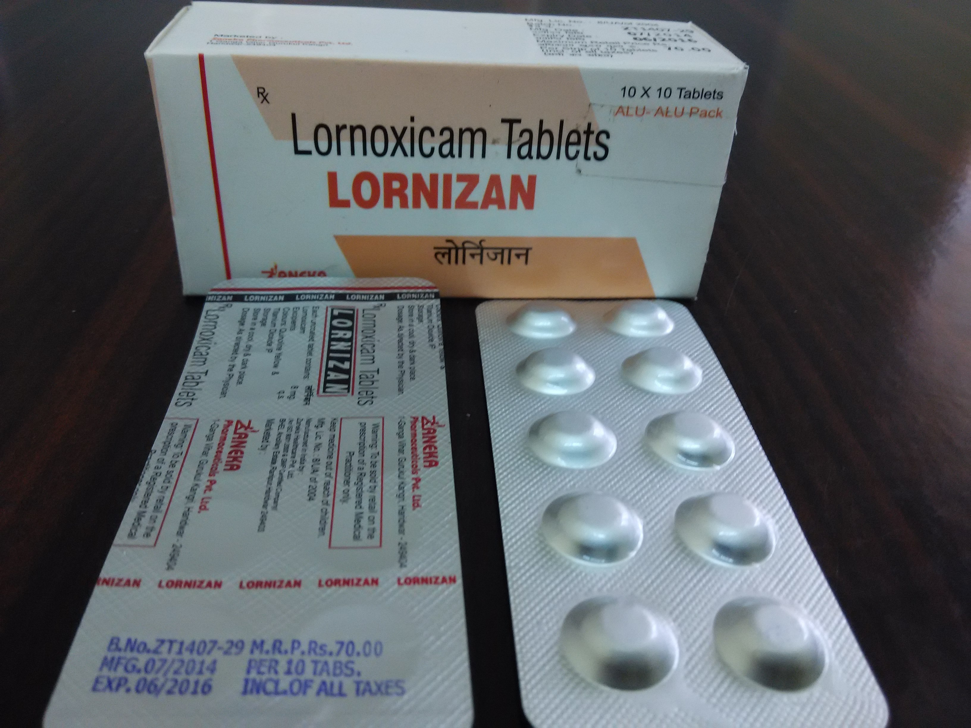 Lornizan 8mg Tablet
