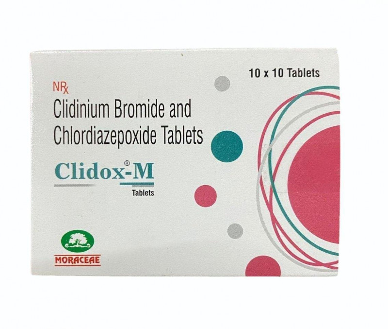Clidox M 5 mg/2.5 mg Tablet Clidox M 5 mg/2.5 mg Tablet