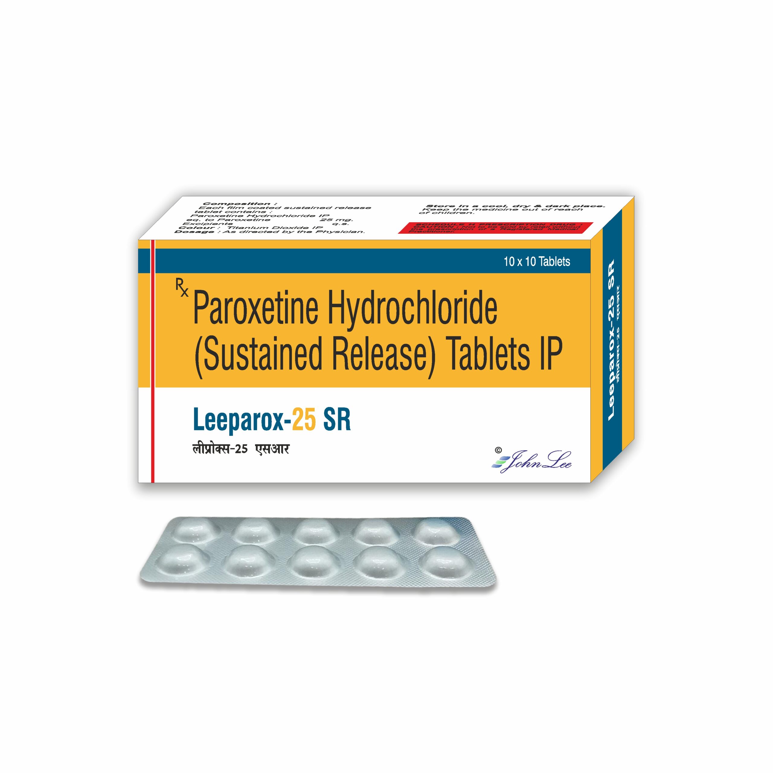 Leeparox 25mg Tablet SR