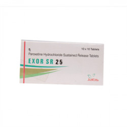 Exor 25mg Tablet SR