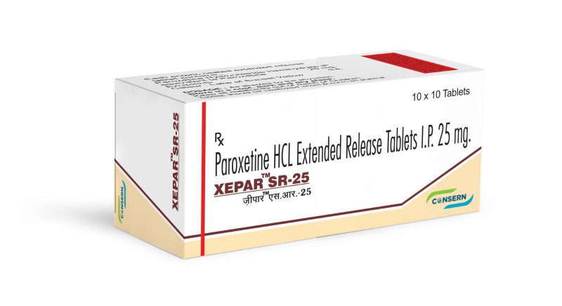 Xepar 25mg Tablet SR Xepar 25mg Tablet SR
