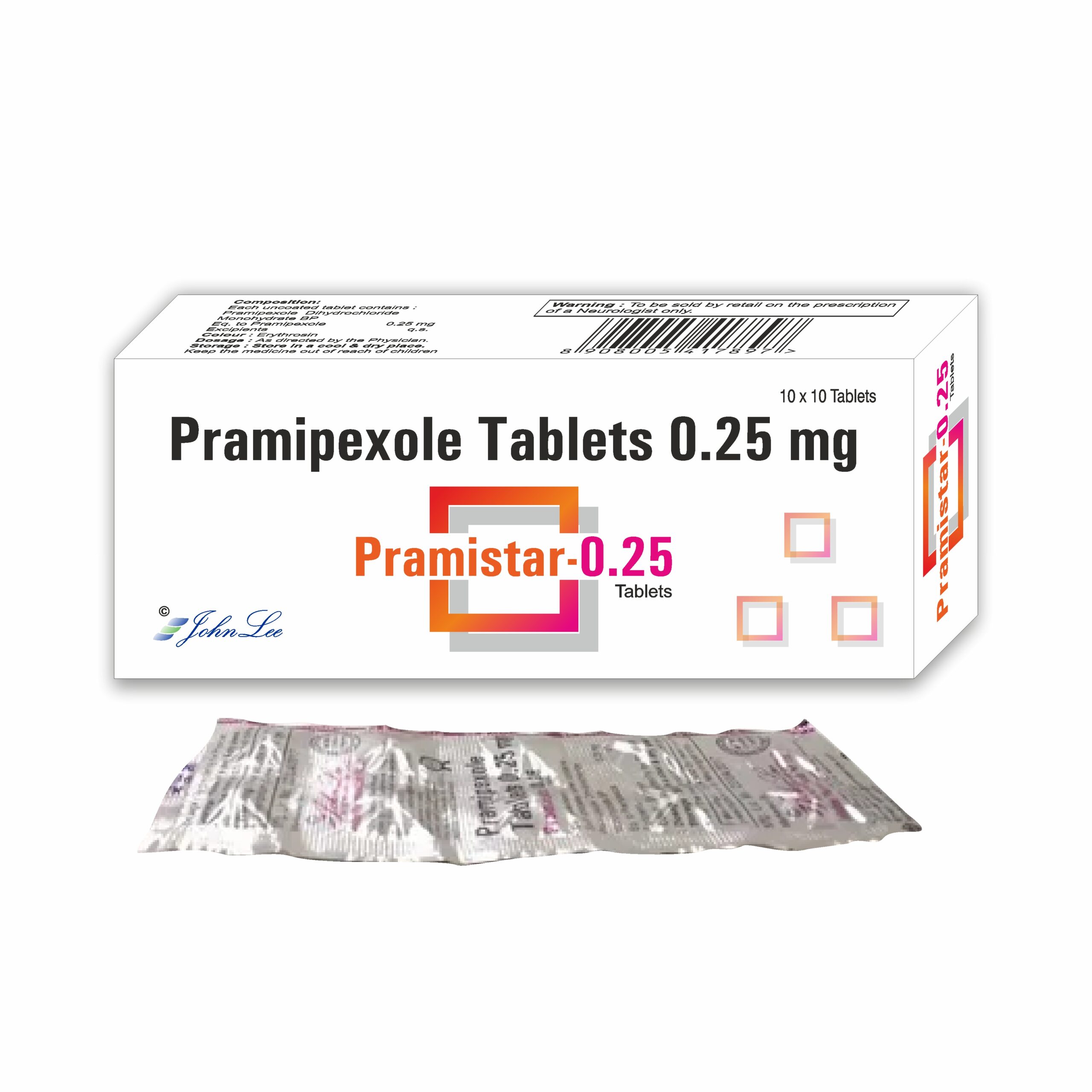 Pramistar 0.25mg Tablet