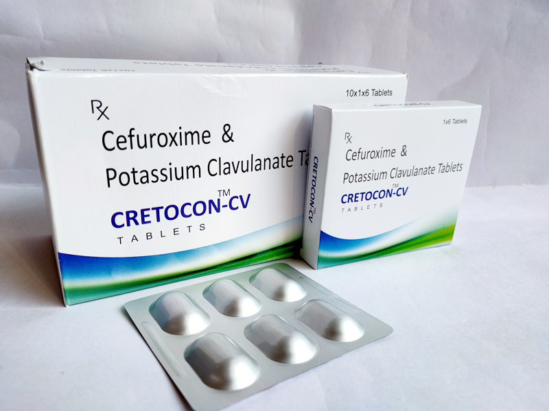 Cretocon CV 500mg/125mg Tablet