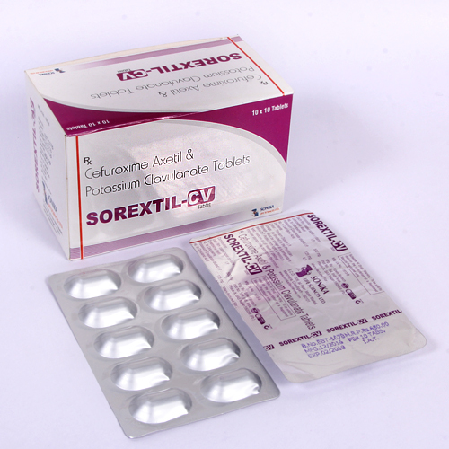 Sorextil CV 500mg/125mg Tablet