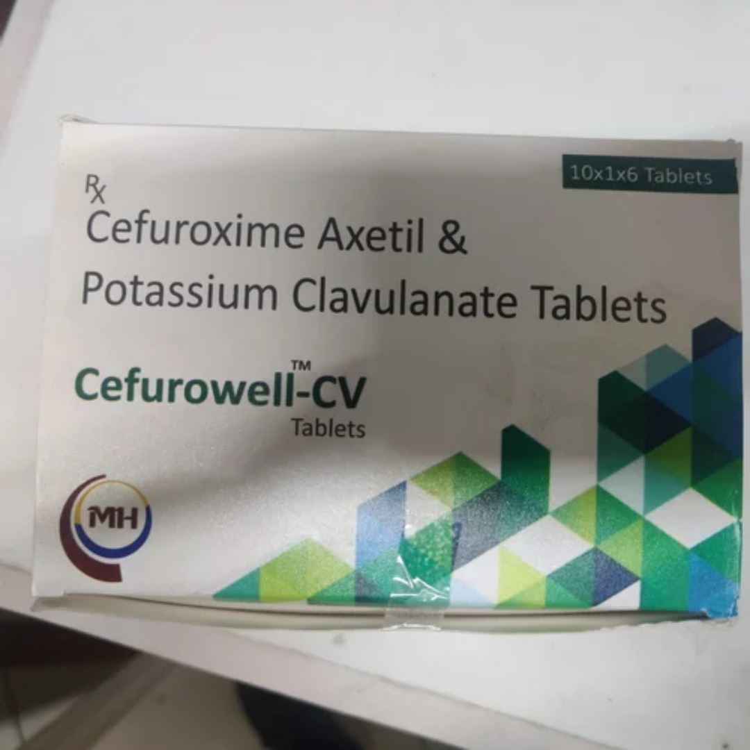 Cefurowell CV 500mg/125mg Tablet