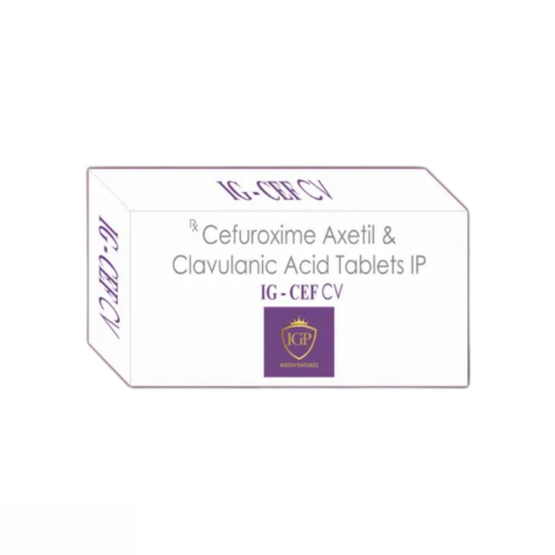 IG Cef CV 500mg/125mg Tablet