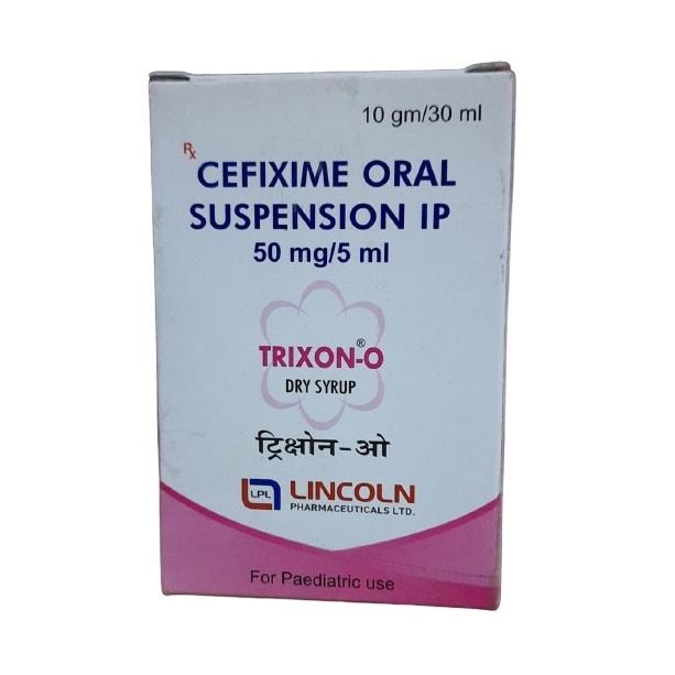 Trixon O 50mg Dry Syrup