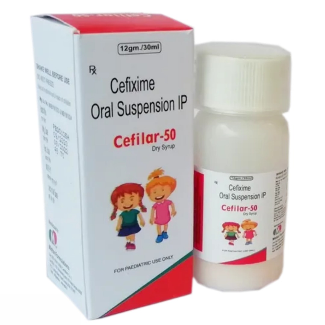 Cefilar 50mg Dry Syrup