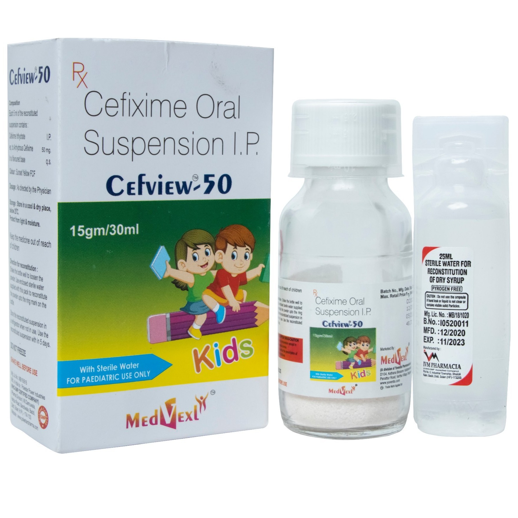 Cefview 50mg Dry Syrup