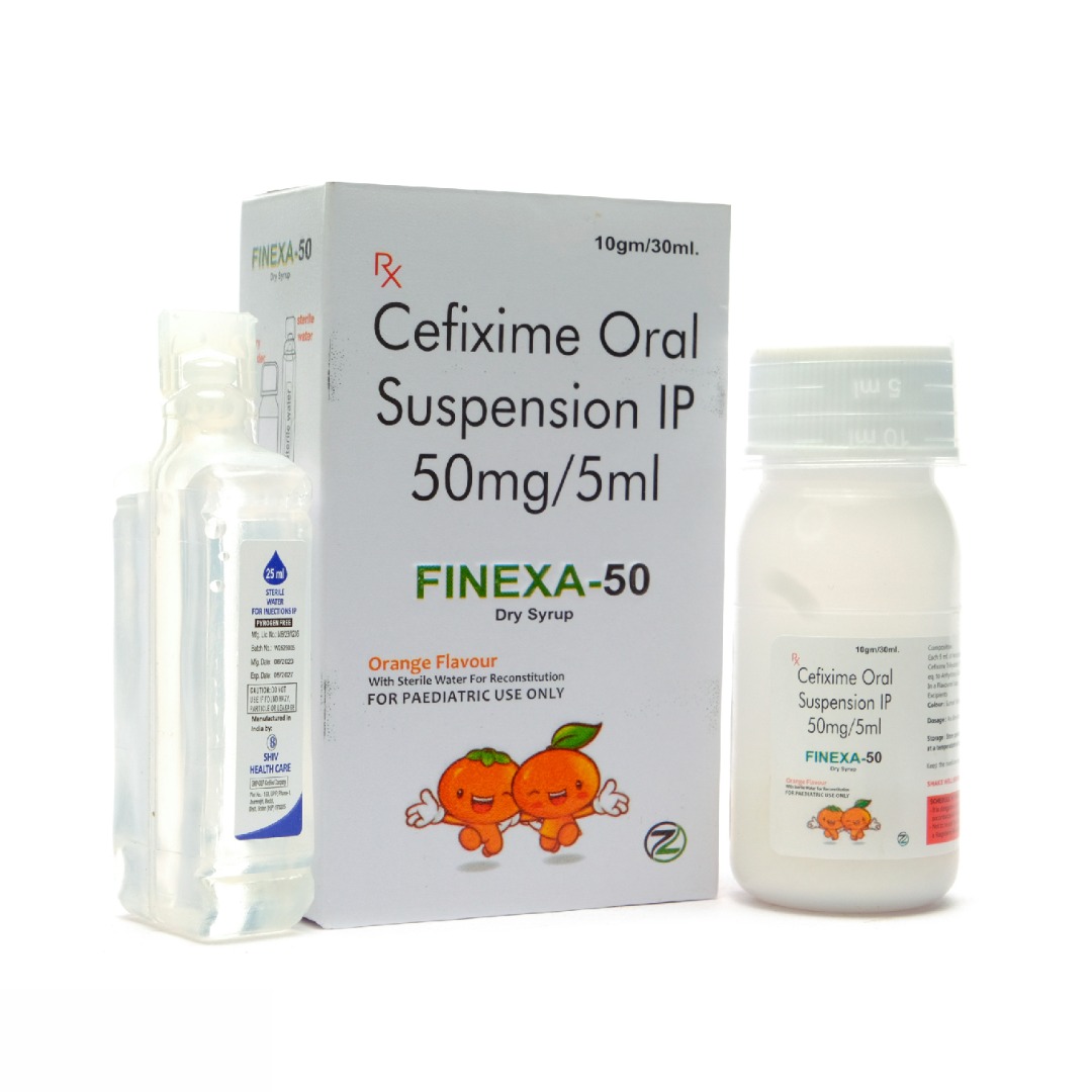 Finexa 50mg Dry Syrup